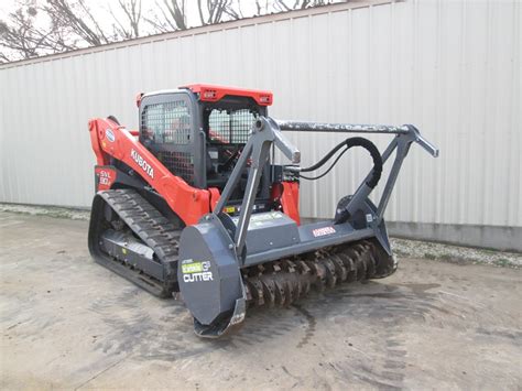 kubota skid steer attach forks|kubota skid steer mulcher attachment.